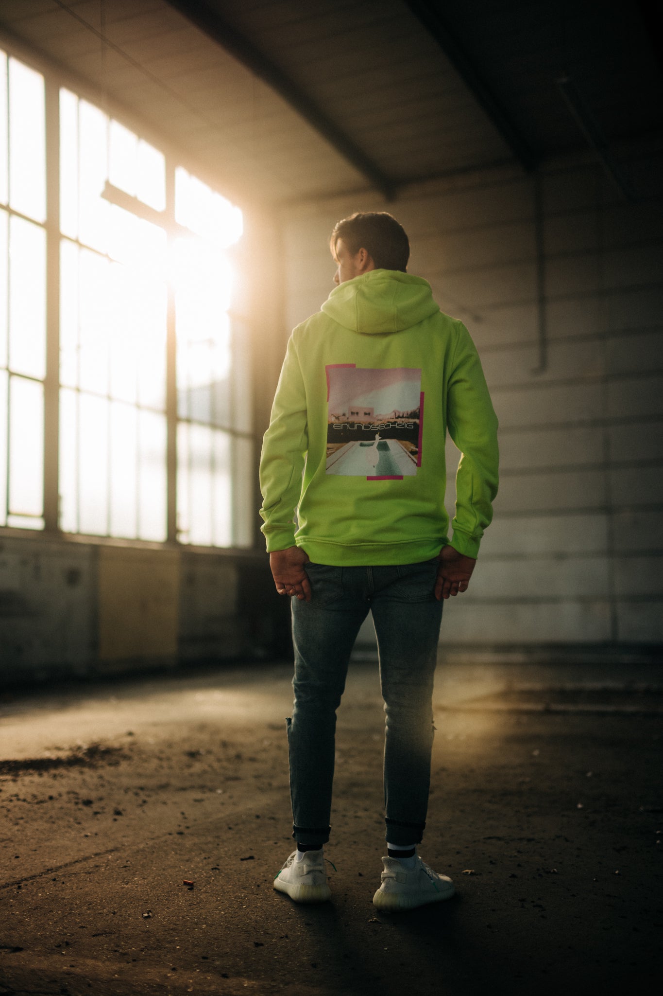 HOODIE FROZEN YELLOW