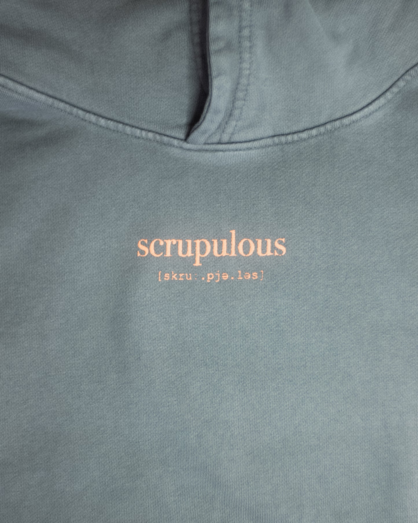 Grey Scrupulous Oversize Hoodie